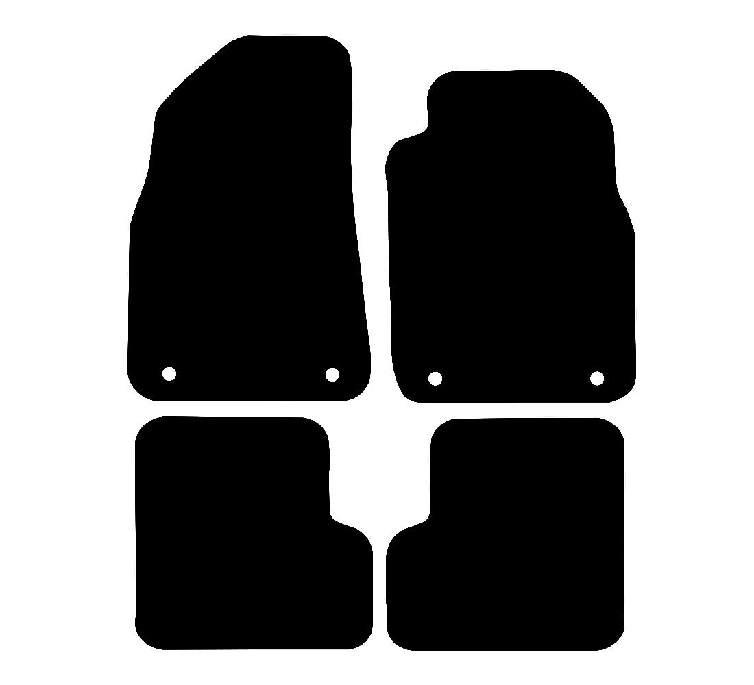 MG 3 2013 - 2016 Car Mats vehicle mat pattern