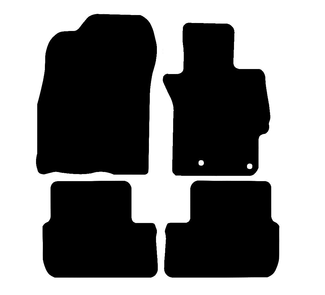 Mitsubishi Lancer 2013 - 2020 Car Mats vehicle mat pattern