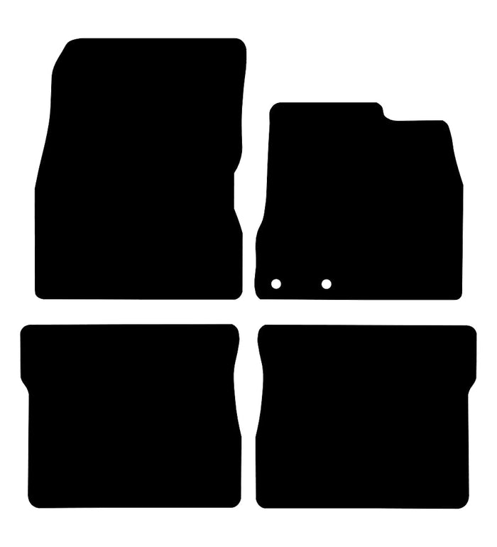Nissan Note 2012 to Present Car Mats vehicle mat pattern
