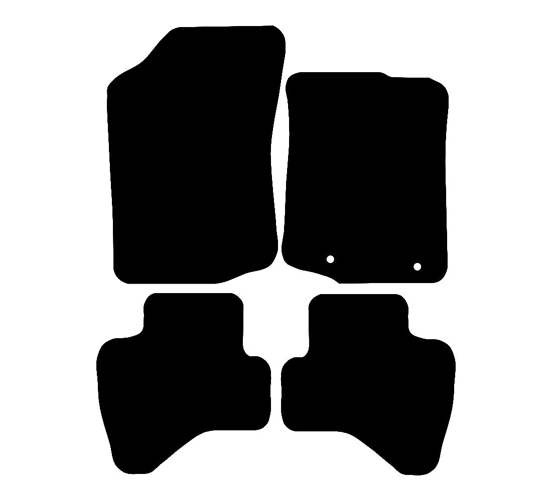 Peugeot 108 2014 to Present Car Mats vehicle mat pattern