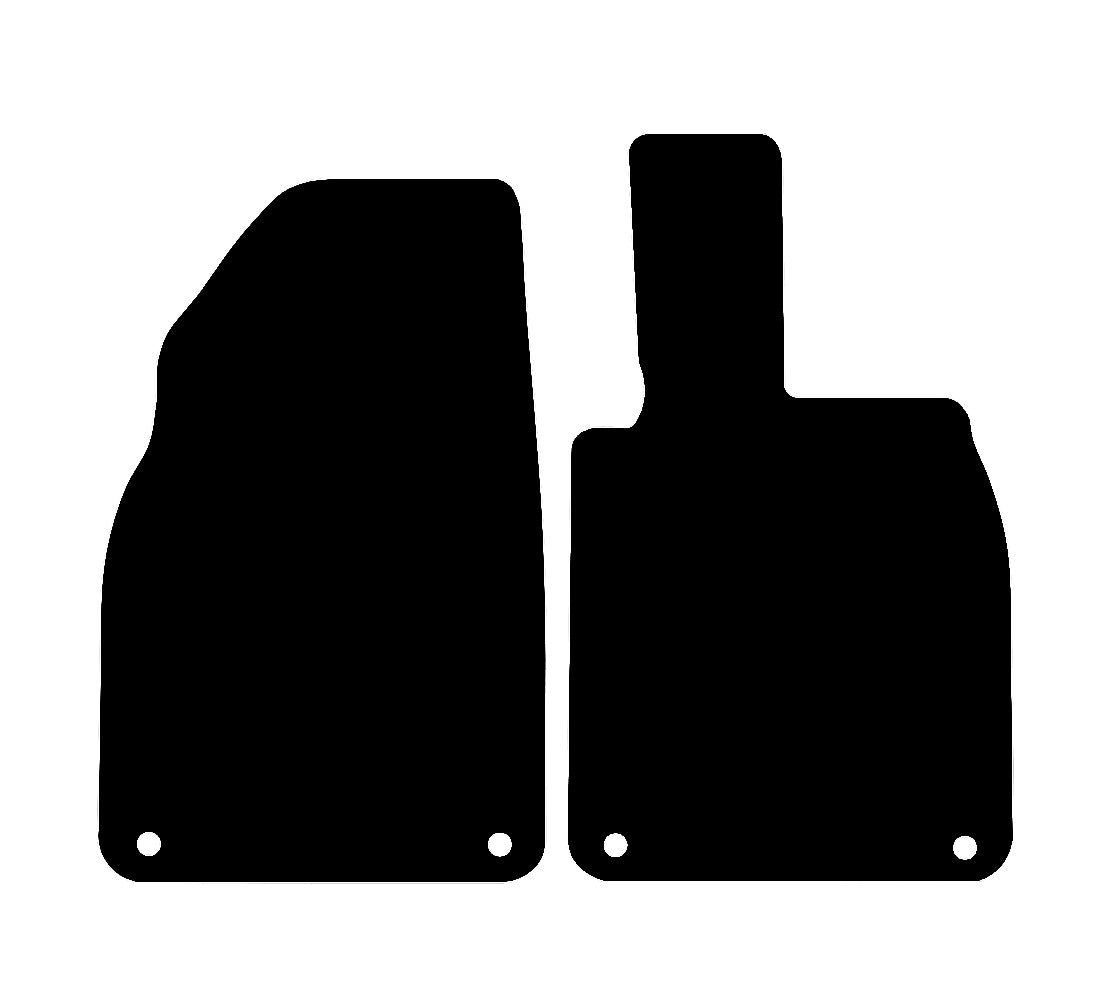 Porsche Cayman 2013 - 2016 Car Mats vehicle mat pattern