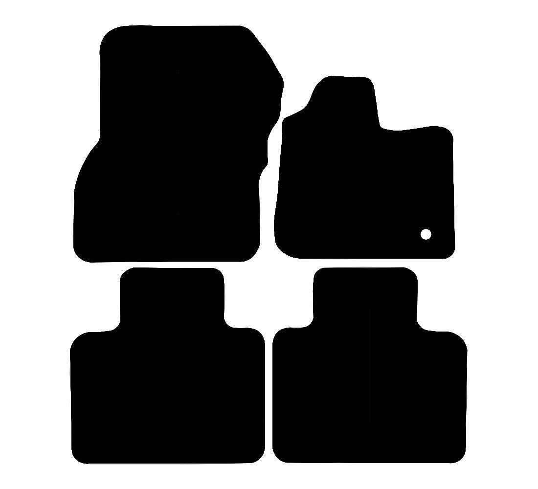 Renault Zoe 2012 - 2020 Car Mats vehicle mat pattern