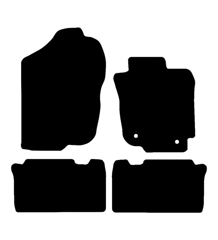 Toyota Rav 4 2013 -2019 Car Mats vehicle mat pattern