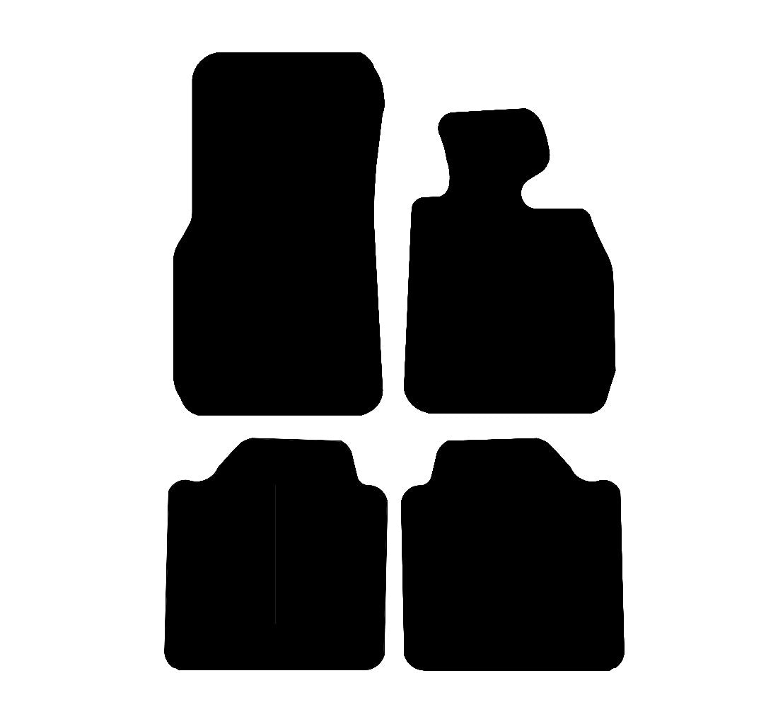 BMW 3 Series GT (F34) (Gran Turismo) 2009 - 2020 Car Mats vehicle mat pattern