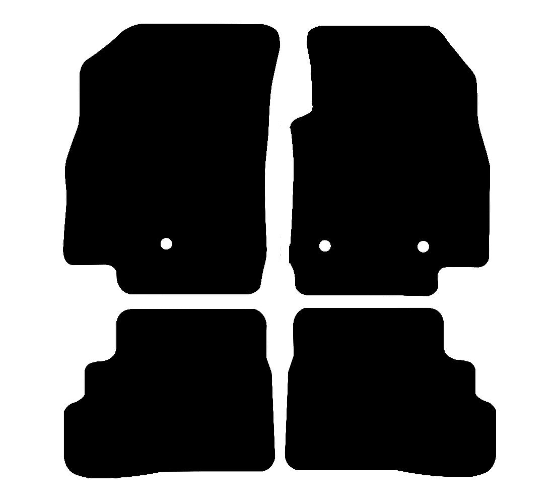 Vauxhall Viva 2015 to Present Car Mats vehicle mat pattern