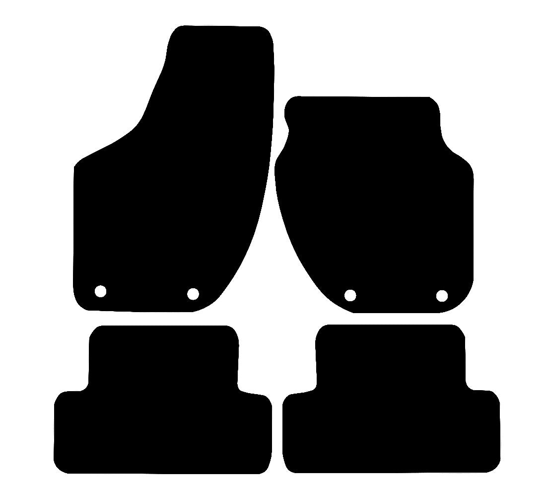 Volvo V40 (MK2) 2012 - 2020 Car Mats vehicle mat pattern