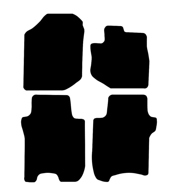 Honda Jazz (GE Revision) (No Holes) 2012 - 2015 Car Mats vehicle mat pattern