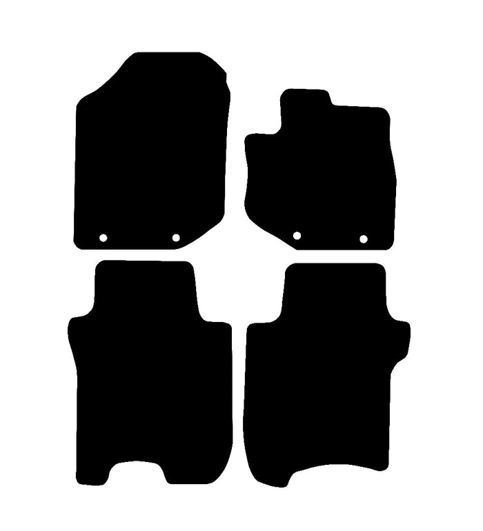 Honda Jazz (GE Revision) 2012 - 2015 Car Mats vehicle mat pattern