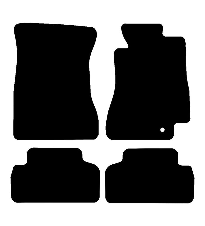 Toyota Supra 1993 - 1996 Car Mats vehicle mat pattern