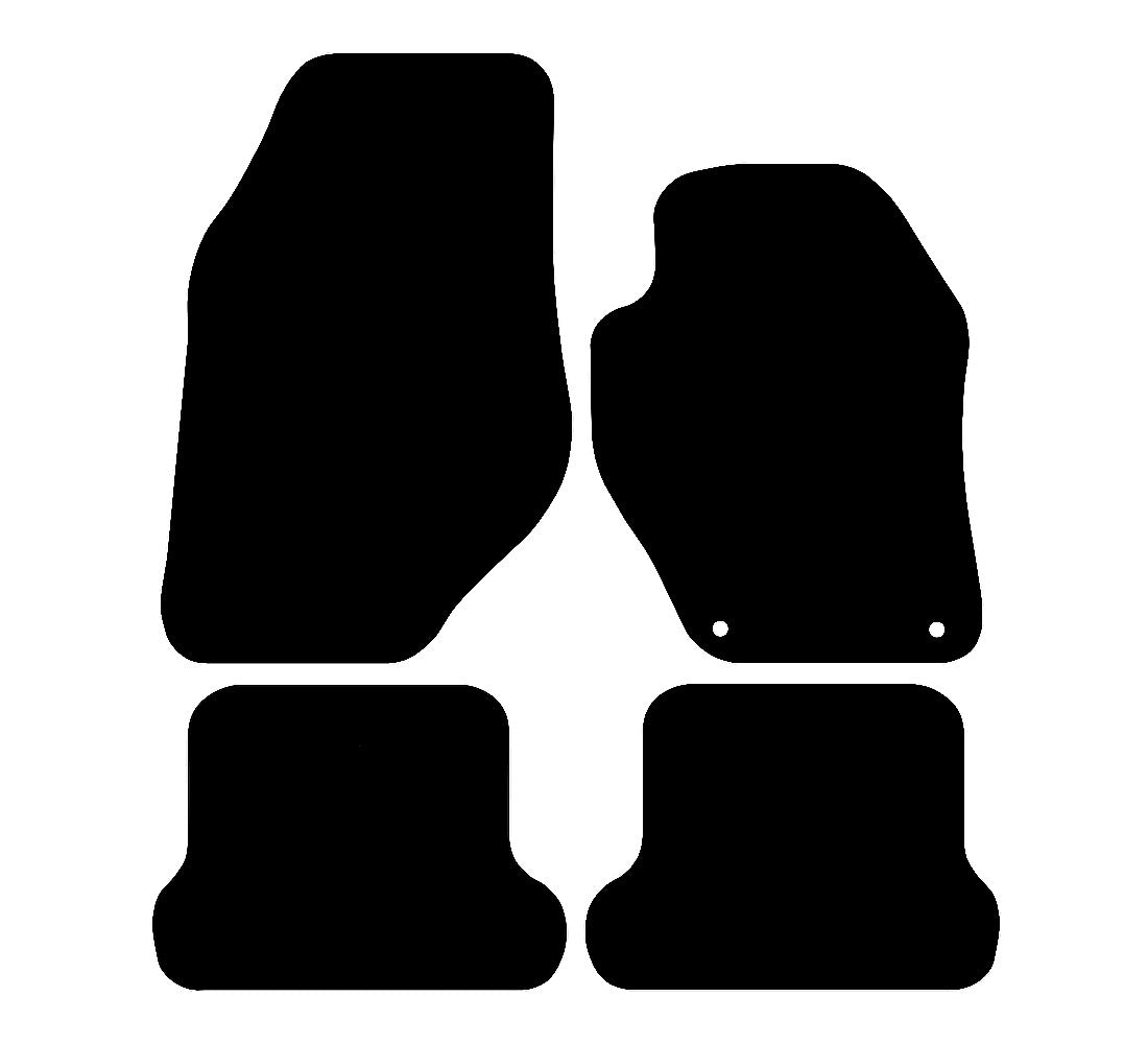 Peugeot 308 CC 2009 - 2013 Car Mats vehicle mat pattern