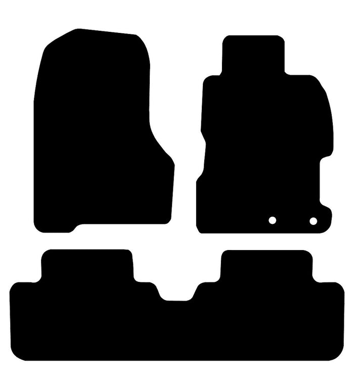 Honda Civic (TYPE R) 2001 - 2006 Car Mats vehicle mat pattern