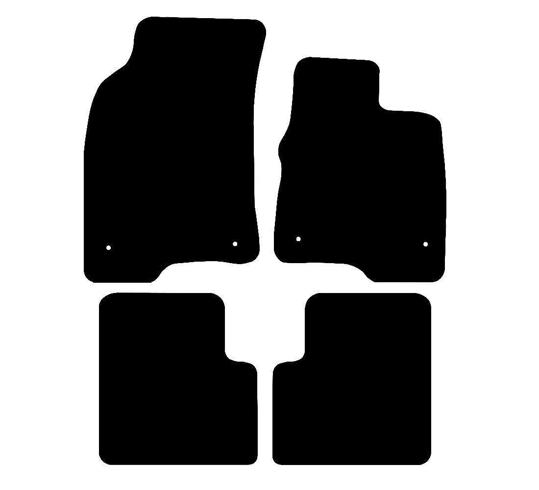 Fiat Panda 2015 to Present Car Mats vehicle mat pattern