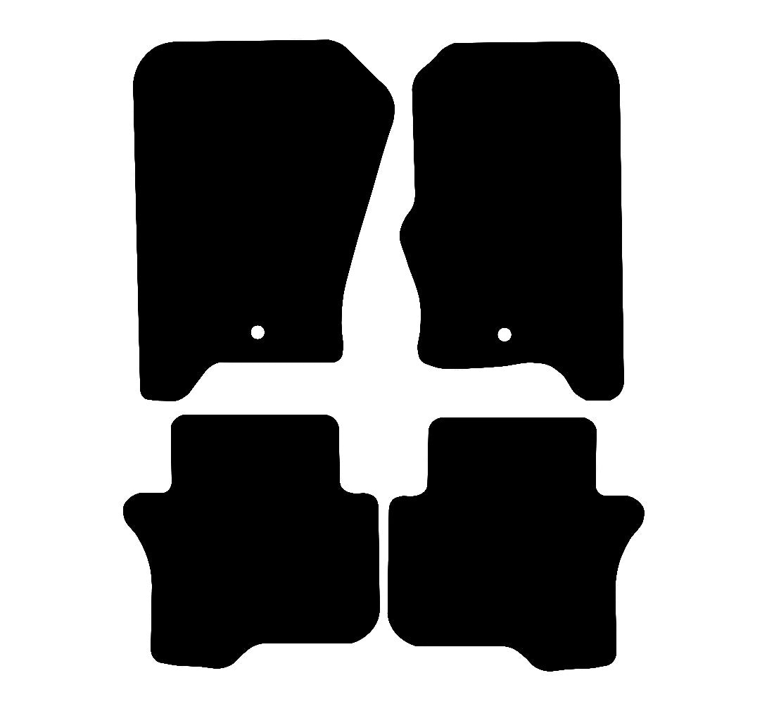 Land Rover Discovery 3 2004 - 2009 Car Mats vehicle mat pattern