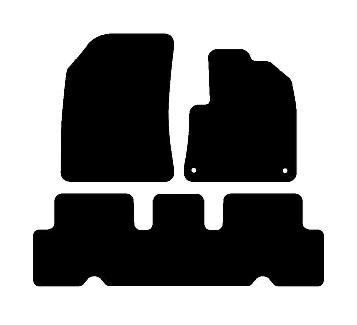 Citroen C4 Picasso 2013 to Present Car Mats vehicle mat pattern