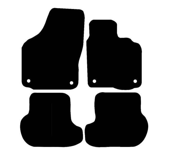 Volkswagen Golf Convertable 2012 - 2020 Car Mats vehicle mat pattern