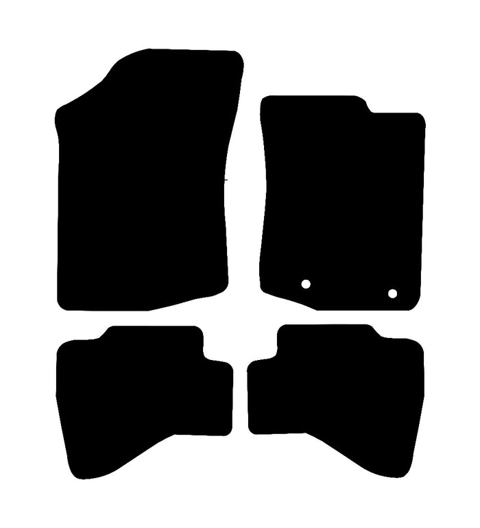Toyota Aygo 2014 to Present Car Mats vehicle mat pattern