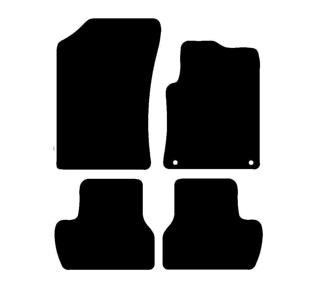 Citroen DS3 Cabrio 2013 to Present Car Mats vehicle mat pattern