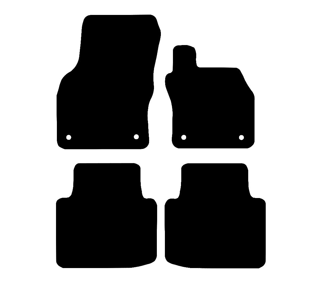 Skoda Superb 2015 to Present Car Mats vehicle mat pattern