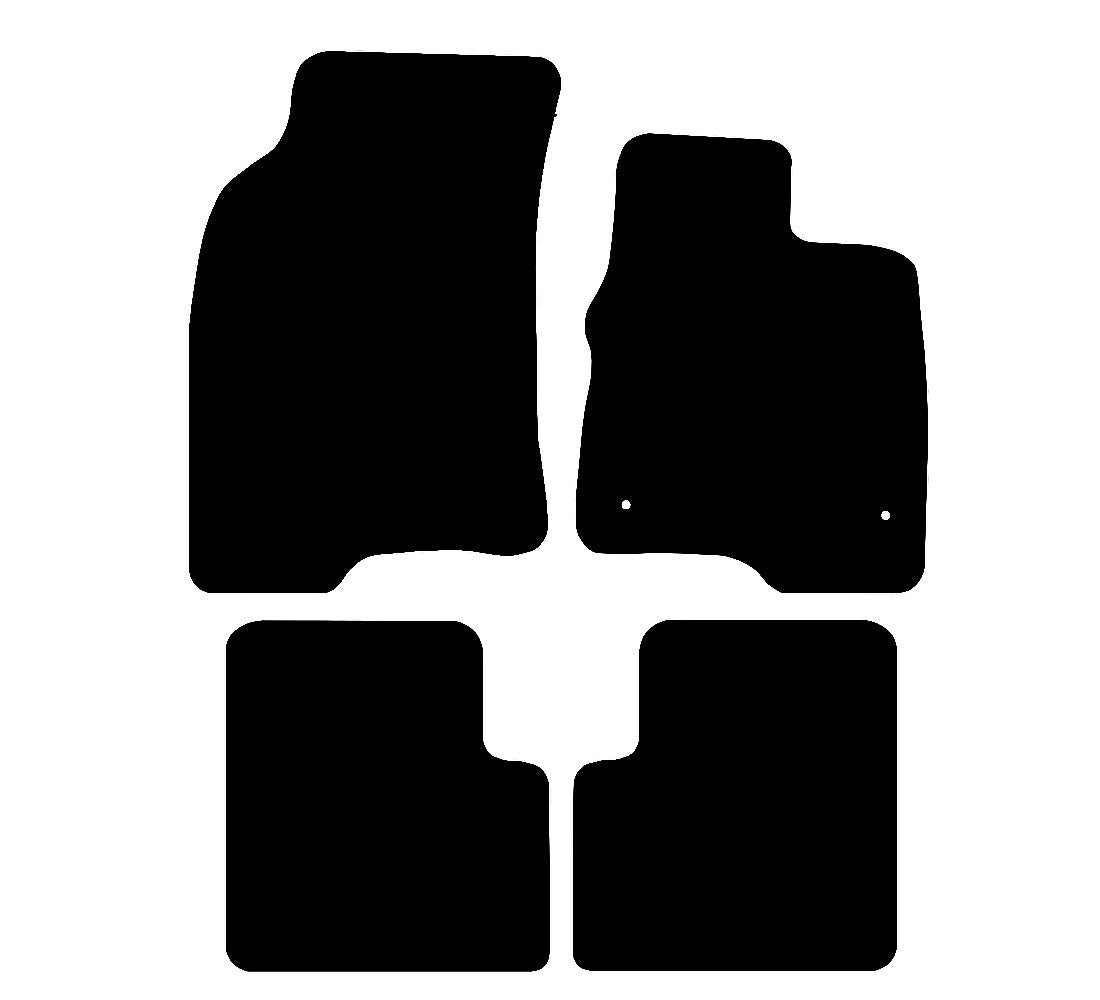 Fiat Panda 4x4 2015 to Present Car Mats vehicle mat pattern