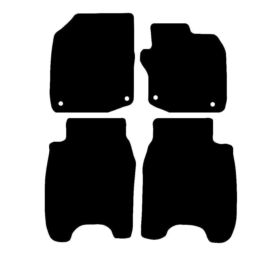 Honda Civic/Tourer (1.6 Diesel) 2012 - 2016 Car Mats vehicle mat pattern