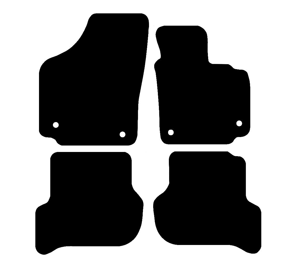 Seat Altea 2011 to Present Car Mats vehicle mat pattern
