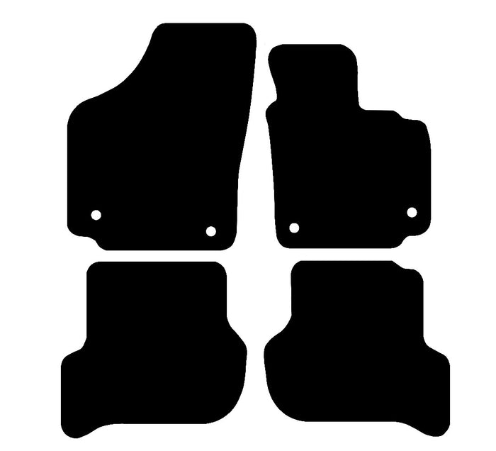 Seat Altea 2011 to Present Car Mats vehicle mat pattern