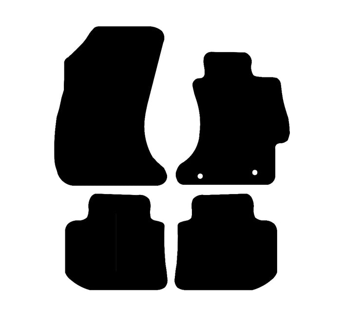 Subaru XV 2012 - 2016 Car Mats vehicle mat pattern