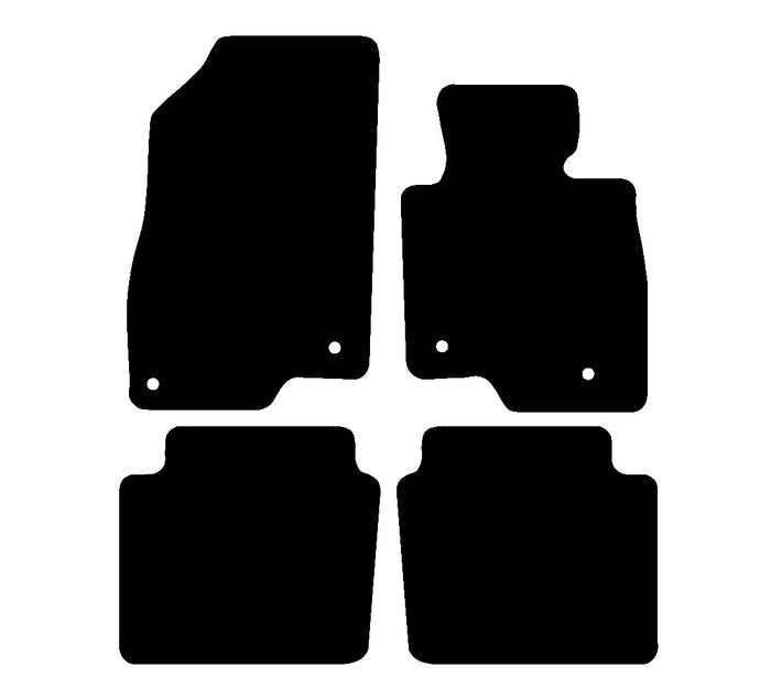 Mazda 6 2013 to Present Car Mats vehicle mat pattern