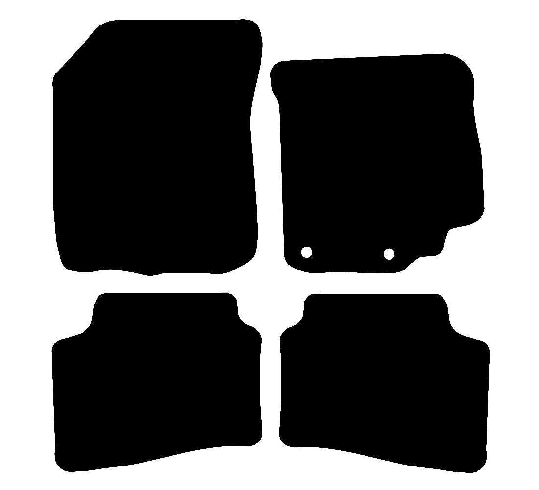 Suzuki SX4 4x4 2006 - 2013 Car Mats vehicle mat pattern