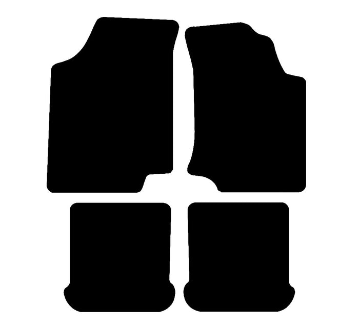 Volkswagen Golf (MK3) 1992 - 1997 Car Mats vehicle mat pattern