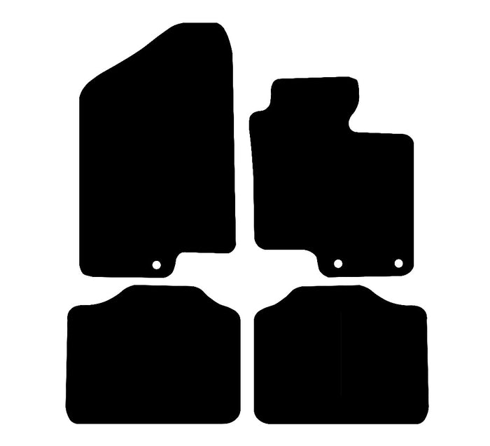Kia Optima 2012 - 2015 Car Mats vehicle mat pattern