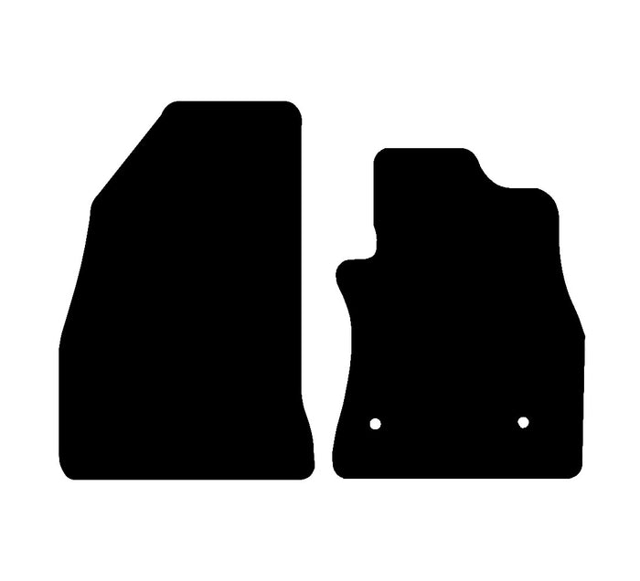 Vauxhall Combo Van (D) 2010 - 2018 Car Mats vehicle mat pattern