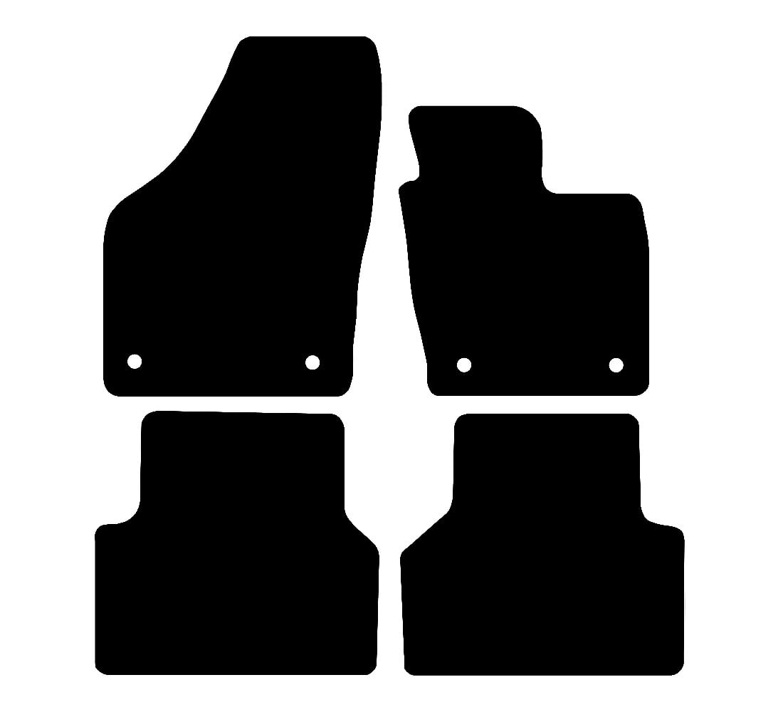 Audi Q3 2011 - 2018 Car Mats vehicle mat pattern
