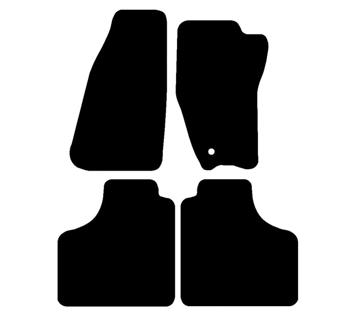 Dodge Nitro 2007 - 2009 Car Mats vehicle mat pattern