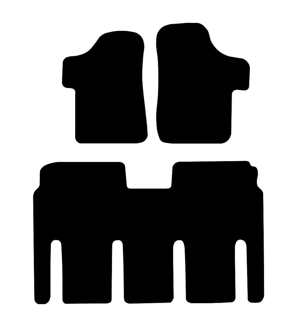 Mercedes Vito Van (MK2 W639) (Dual Liner) 2005 - 2014 Car Mats vehicle mat pattern