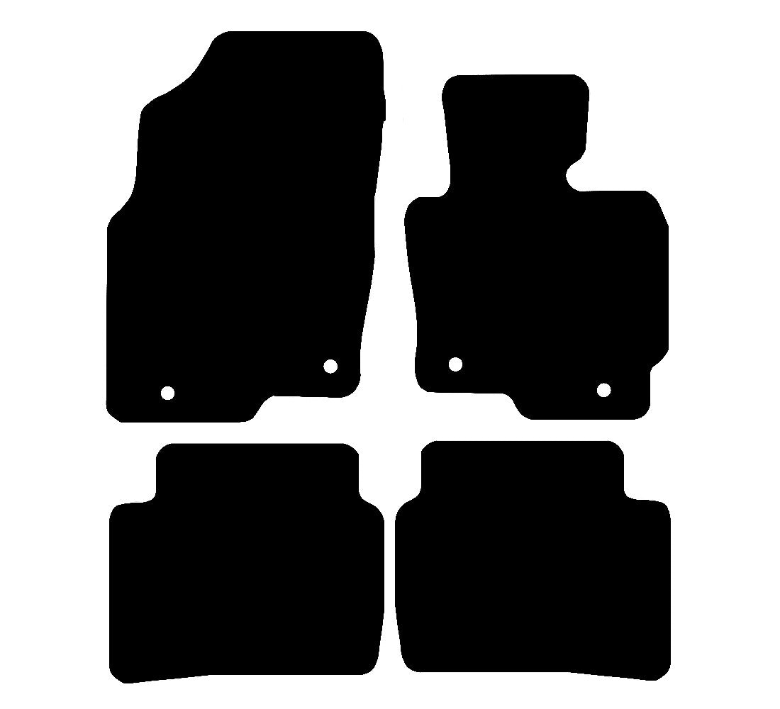 Mazda CX-5 2012 - 2017 Car Mats vehicle mat pattern