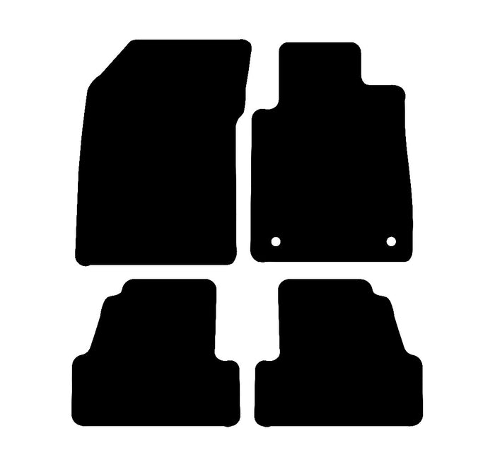 Vauxhall Mokka 2012 - 2016 Car Mats vehicle mat pattern