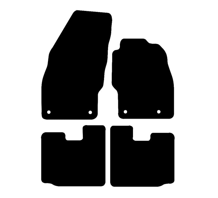 Vauxhall Adam 2012 to Present Car Mats vehicle mat pattern