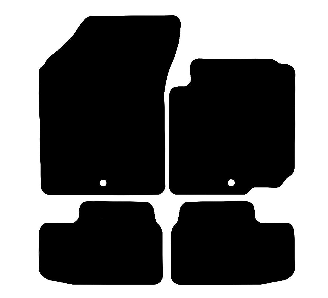 Vauxhall Agila (MK2) 2011 - 2014 Car Mats vehicle mat pattern