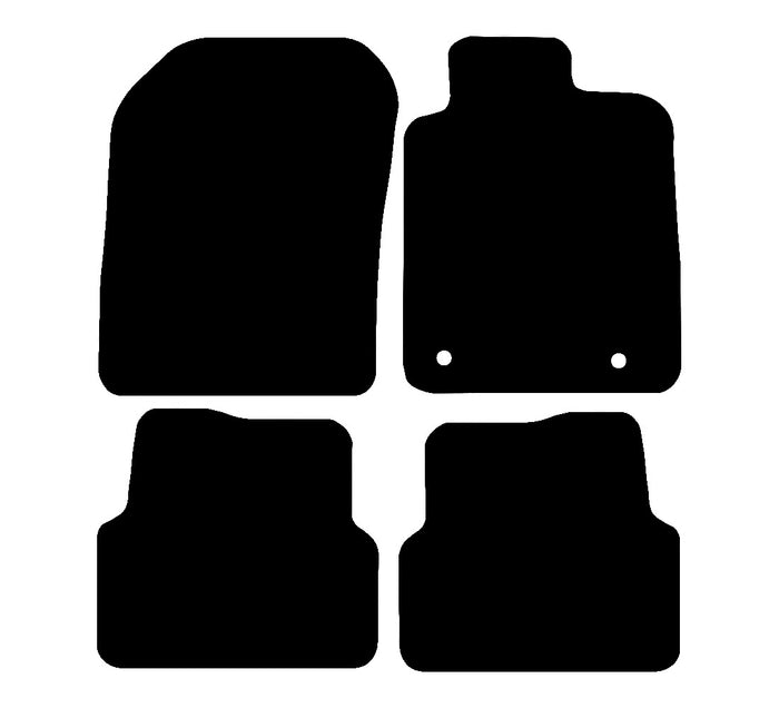 Chevrolet Aveo 2012 - 2015 Car Mats vehicle mat pattern