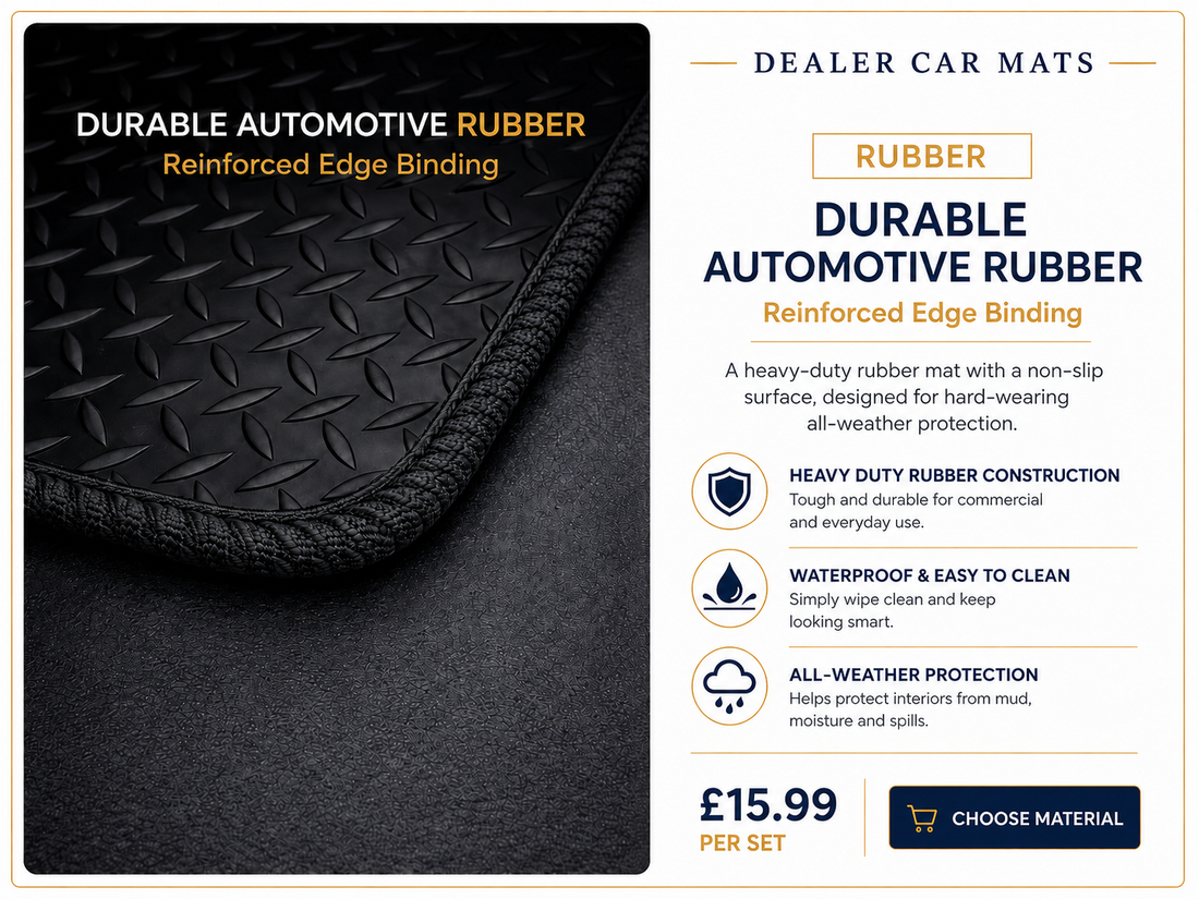 Rubber Mat material option