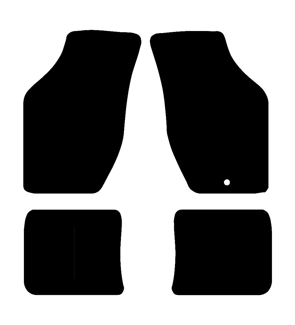 Saab 900 1978 - 1993 Car Mats vehicle mat pattern