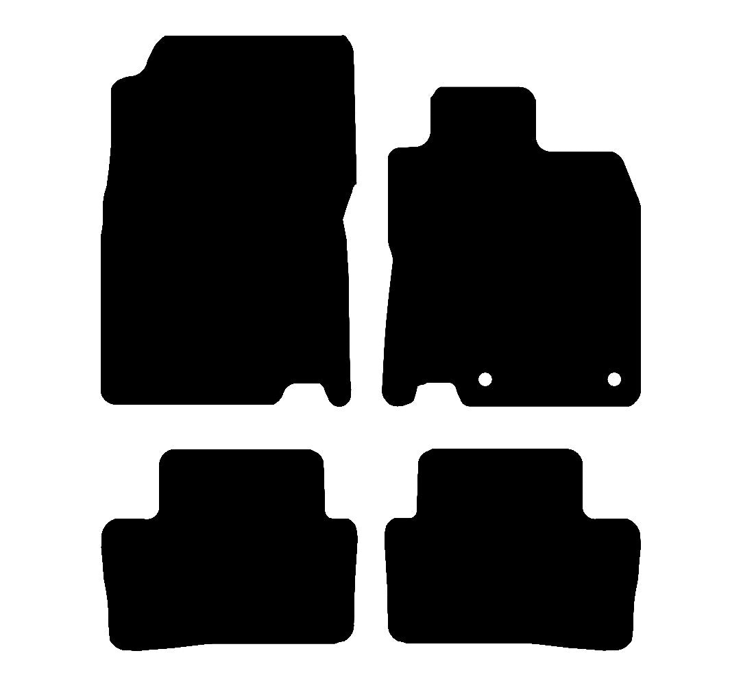 Renault Kadjar 2015 to Present Car Mats vehicle mat pattern