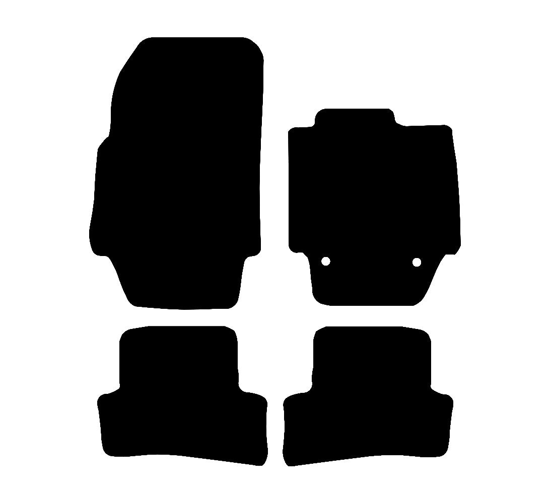 Dacia Logan 2004 - 2012 Car Mats vehicle mat pattern