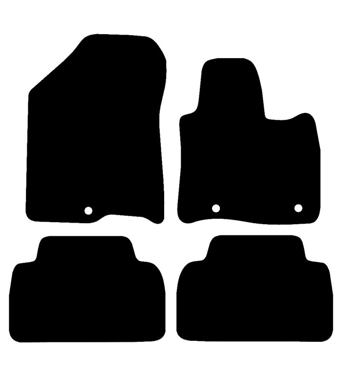 Hyundai Santa Fe 5 Seat 2019 to Present Car Mats vehicle mat pattern