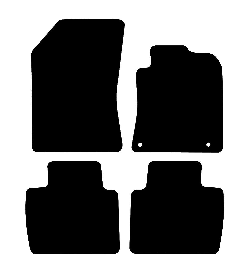 Peugeot 508 2019 to Present Car Mats vehicle mat pattern