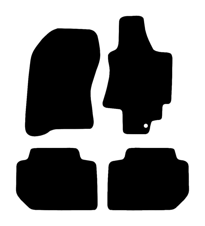 Subaru Tribeca (5 Seat Version) 2007 to Present Car Mats vehicle mat pattern