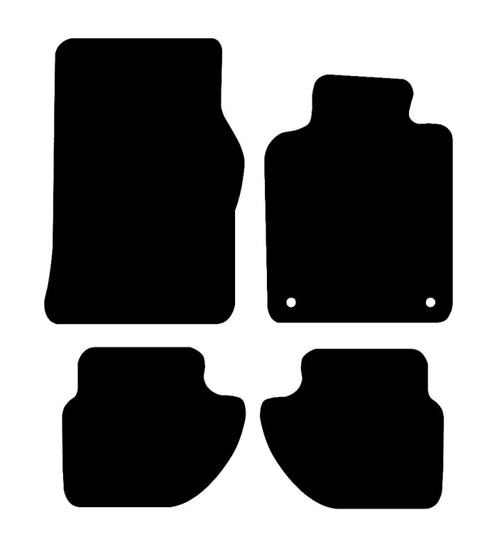 Porsche 924 1976 - 1988 Car Mats vehicle mat pattern