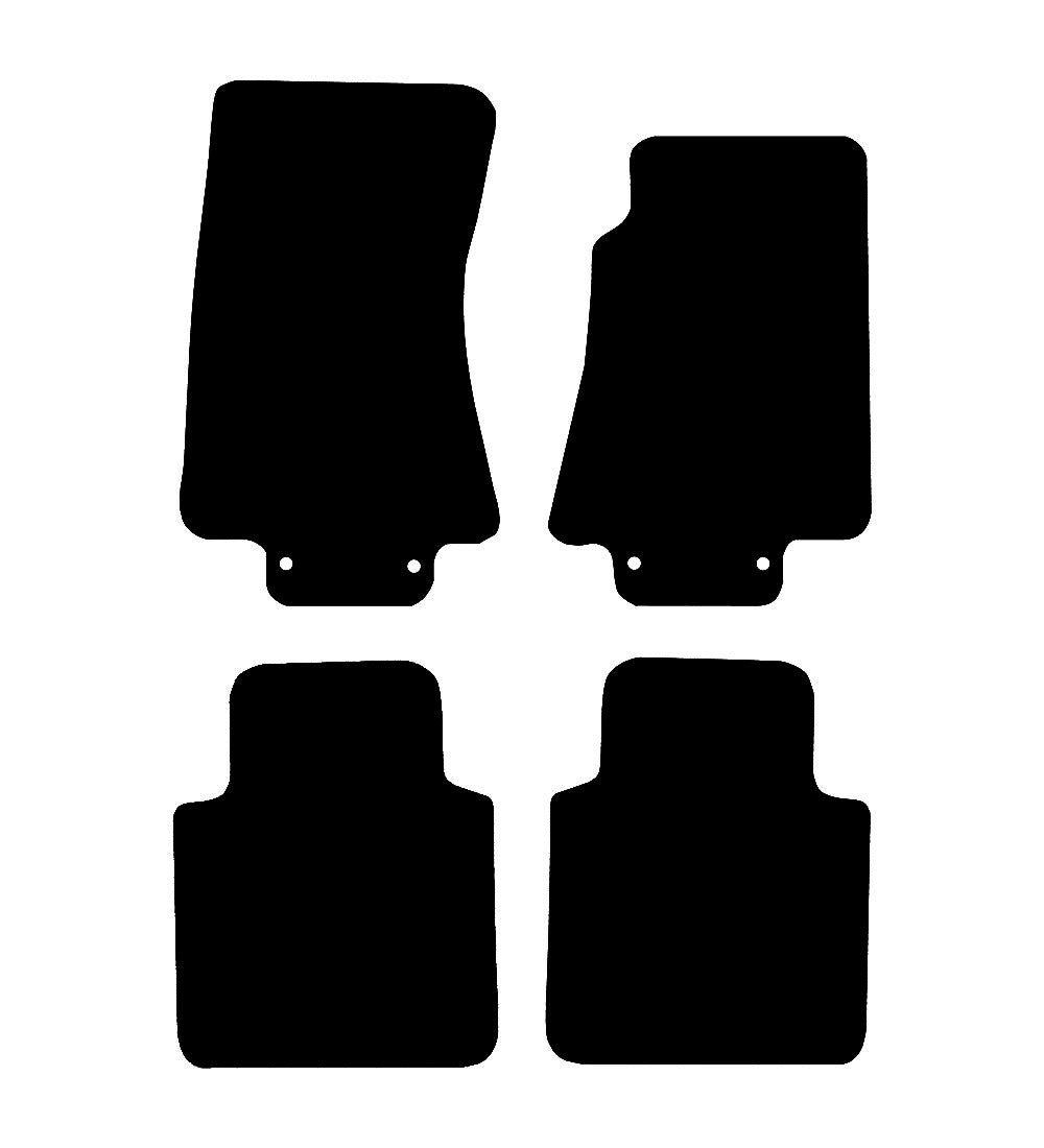 Jaguar XJ 2003 - 2009 Car Mats vehicle mat pattern