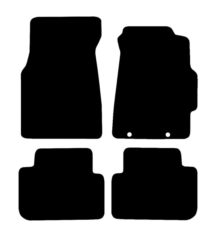 Honda Integra 1997 - 2001 Car Mats vehicle mat pattern